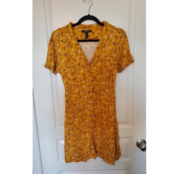 🌾🌻Yellow Floral Dress🌻🌾 - Picture 2 of 5